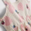 0–36 miesięcy | Sukienka z teksturowanego materiału z postaciami Minnie Mouse i Daisy Duck z Disney’a