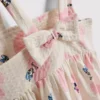 0–36 miesięcy | Sukienka z teksturowanego materiału z postaciami Minnie Mouse i Daisy Duck z Disney’a
