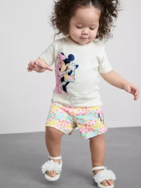 0–36 miesięcy | szorty z Minnie Mouse od Disneya