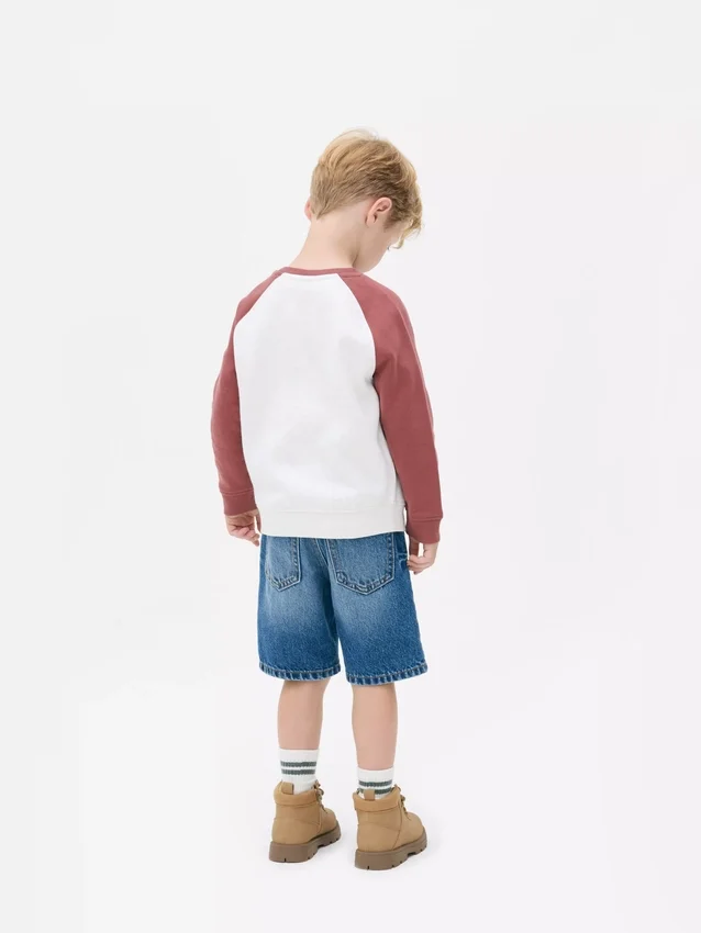 1,5–8 lat | bluza z kontrastowymi wstawkami 1,5–8 lat | bluza z kontrastowymi wstawkami