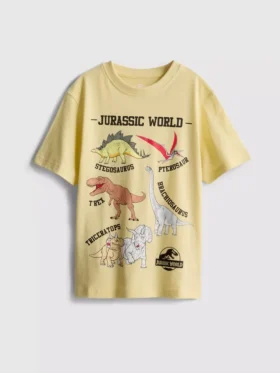1,5–8 lat | Koszulka z motywem dinozaurów z filmu „Świat jurajski”