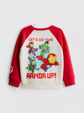 1–9 lat | bluza z Iron Manem z Marvela i jego niesamowitymi przyjaciółmi