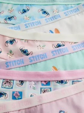 2–15 lat | 6 szt. majtek typu hipster z motywem Stitcha z Disneya