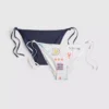 2 szt. wzorzystych fig bikini wiązanych z boku