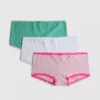 3-pak mini szortów typu boy shorts z wzorem pointelle
