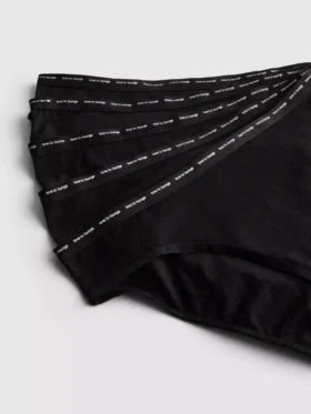 5-pak bikini z dużą zawartością bawełny