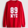 7–15 lat | bluza z napisem NYC