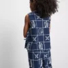 7–15 lat | haftowana bluzka bez rękawów
