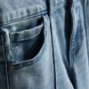 7–15 lat | jeansy z zakładkami i rozszerzanymi nogawkami