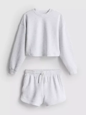7–15 lat | komplet bluza i szorty do biegania