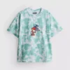 7–15 lat | Koszulka z nadrukiem „Sonic the Hedgehog” w stylu tie-dye