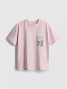 7–15 lat | koszulka z nadrukiem w stylu oversized