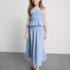 7–15 lat | spódnica midi w kratkę gingham