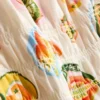 7–15 lat | sukienka z tkaniny seersucker