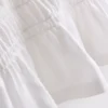 7–15 lat | T-shirt z marszczonym peplum