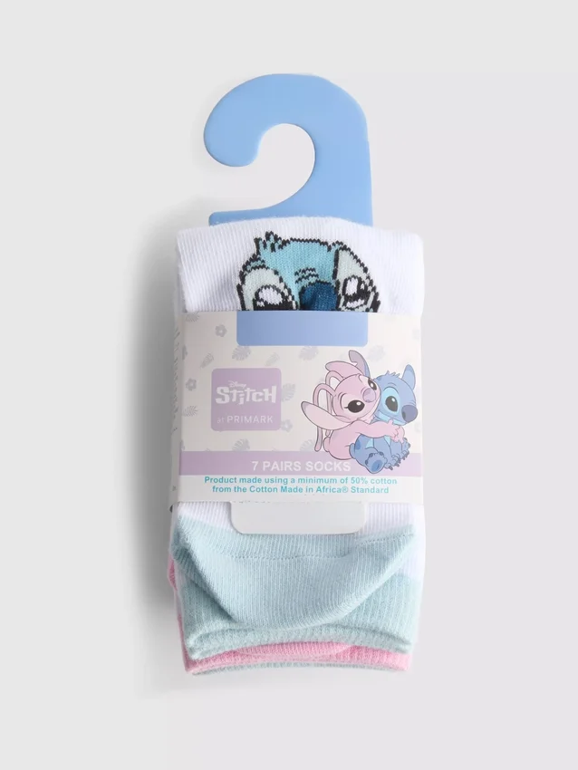 7-pak skarpetek do kostek Disney’s Stitch 7-pak skarpetek do kostek Disney’s Stitch