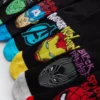 7-pak skarpetek do koszykówki Marvel