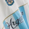 Argentyńska koszulka piłkarska z kołnierzykiem