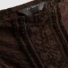 Bandeau z koronki z mieszanki bawełny