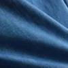 Bawełniana dżinsowa koszulka bez rękawów z falbanami