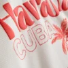 Bawełniana koszulka dziecięca z nadrukiem w stylu havana