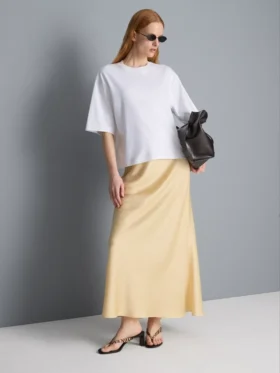 Bawełniana koszulka oversize