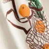 Bawełniana koszulka oversize w stylu retro