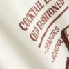 Bawełniana koszulka oversize w stylu retro
