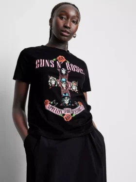 Bawełniana koszulka z motywem albumu Guns N’ Roses