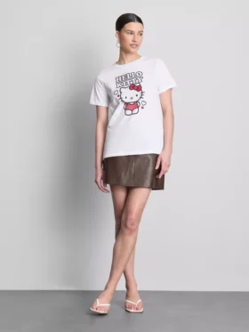 Bawełniana koszulka z nadrukiem Hello Kitty