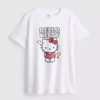 Bawełniana koszulka z nadrukiem Hello Kitty