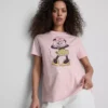 Bawełniana koszulka z nadrukiem Minnie Mouse od Disneya