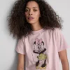 Bawełniana koszulka z nadrukiem Minnie Mouse od Disneya