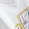 Bawełniana koszulka z nadrukiem o luźnym kroju