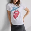 Bawełniana koszulka z nadrukiem The Rolling Stones