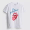 Bawełniana koszulka z nadrukiem The Rolling Stones