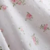 Bawełniana piżama na ramiączkach z nadrukiem kwiatowym