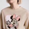 Bawełniana piżama z nadrukiem Minnie Mouse firmy Disney