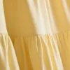 Bawełniana spódnica maxi w stylu wiejskim z warstwami