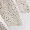 Bawełniana spódnica maxi w stylu wiejskim z warstwami