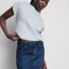 Bawełniana spódniczka mini z dżinsu