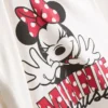 Bawełniane piżamy z nadrukiem Minnie Mouse firmy Disney