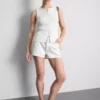 Bawełniane szorty mini z dżinsu