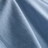 Bawełniany top z denimu z wiązaniem po bokach