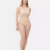 Bezszwowe figi bielizny modelującej z wysokim stanem