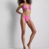 Bikini z błyszczącymi wstawkami