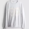 Bluza oversize z drobnym kwiatowym wzorem, 98