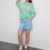Bluza oversize z Malibu z dużą zawartością bawełny