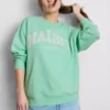 Bluza oversize z Malibu z dużą zawartością bawełny