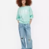 Bluza oversize z napisem „Miami”